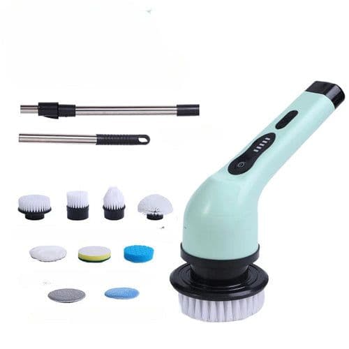image-Wireless Electric Cleaning Brush Multifunctional Bathroom Window