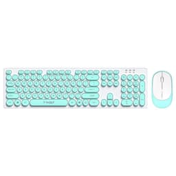 image-Wireless Set Keyboard And Mouse Office Notebook