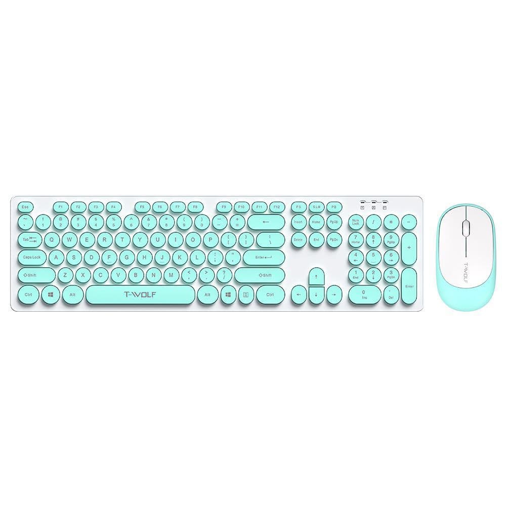 image-Wireless Set Keyboard And Mouse Office Notebook