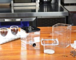 image-Household Iced Coffee Pot Korean Style Glass Coffee Machine