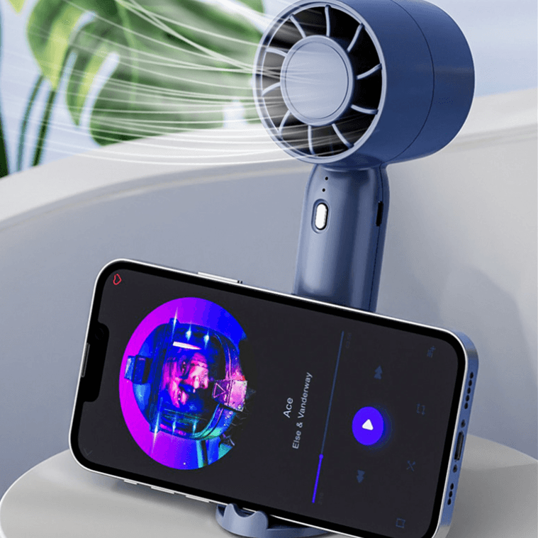 image-Handheld Fan Mini Fan Personal Portable USB Rechargeable