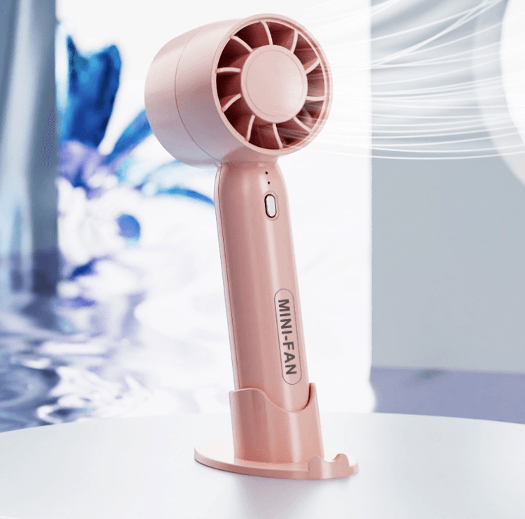 image-Handheld Fan Mini Fan Personal Portable USB Rechargeable