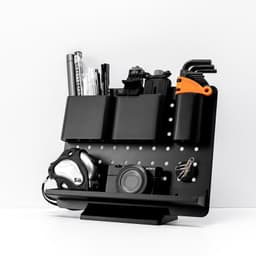 image-Desk Organizer Desktop Space Storage Rack