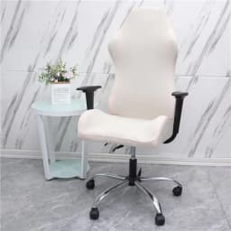 image-Gaming Chair Covers Computer Desk Chair Slipcover Office Game