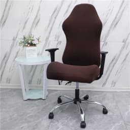 image-Gaming Chair Covers Computer Desk Chair Slipcover Office Game