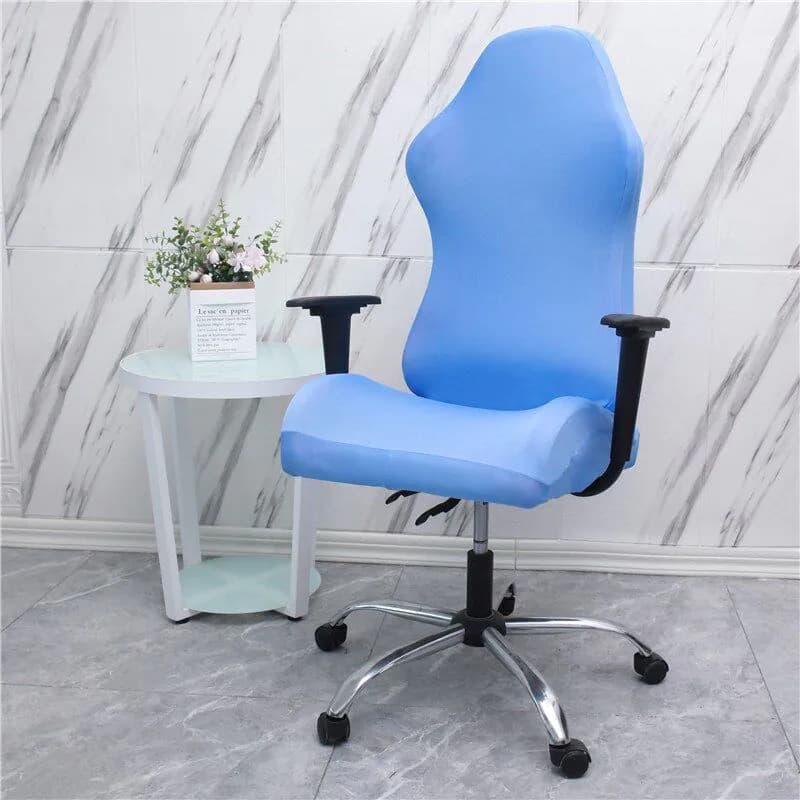image-Gaming Chair Covers Computer Desk Chair Slipcover Office Game