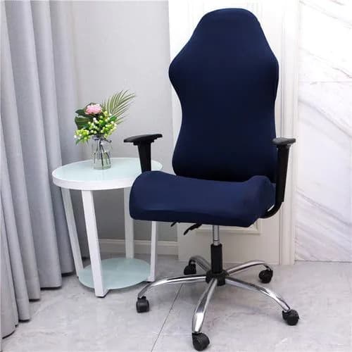 image-Gaming Chair Covers Computer Desk Chair Slipcover Office Game