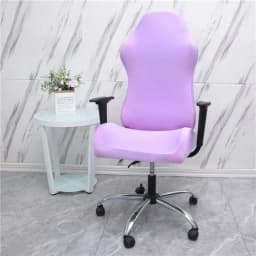 image-Gaming Chair Covers Computer Desk Chair Slipcover Office Game