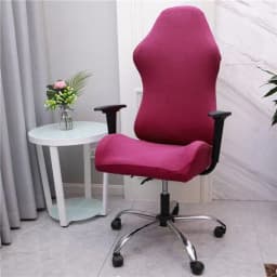 image-Gaming Chair Covers Computer Desk Chair Slipcover Office Game