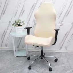 image-Gaming Chair Covers Computer Desk Chair Slipcover Office Game