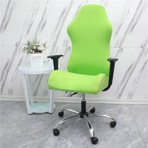 image-Gaming Chair Covers Computer Desk Chair Slipcover Office Game
