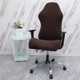image-Gaming Chair Covers Computer Desk Chair Slipcover Office Game