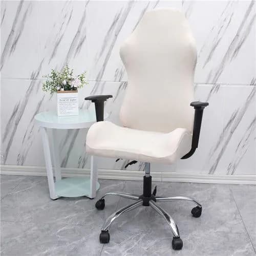 image-Gaming Chair Covers Computer Desk Chair Slipcover Office Game