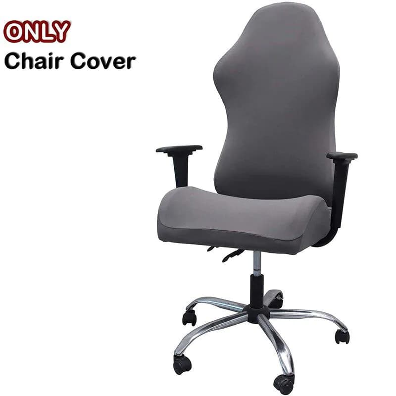 image-Gaming Chair Covers Computer Desk Chair Slipcover Office Game