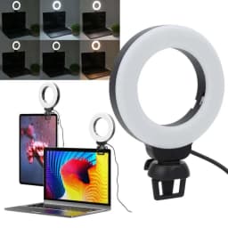 image-4 Inch Fill Light Computer Live Photography Light
