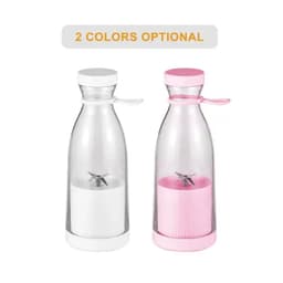 image-Portable Electric Juicer Cup Handheld 6-blade USB Rechargeable