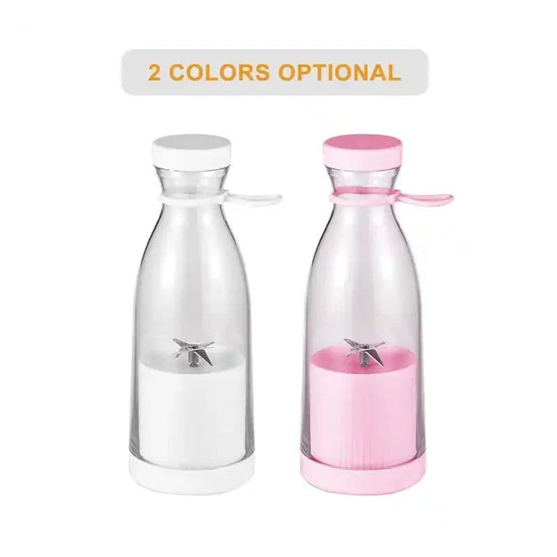 image-Portable Electric Juicer Cup Handheld 6-blade USB Rechargeable