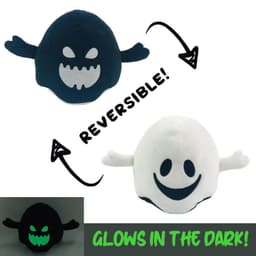 image-Halloween Luminous Plush Toys Creative Cute Reversible