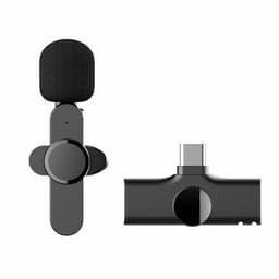 image-Wireless Lavalier Microphone Lapel Clip For Android Phone