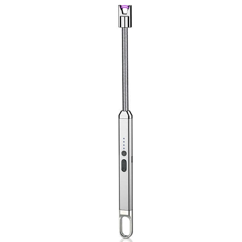 image-Aluminum-Zinc Alloy USB Windproof Arc Lighter