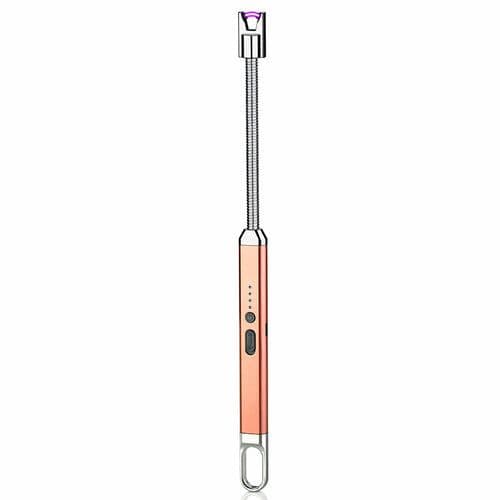 image-Aluminum-Zinc Alloy USB Windproof Arc Lighter