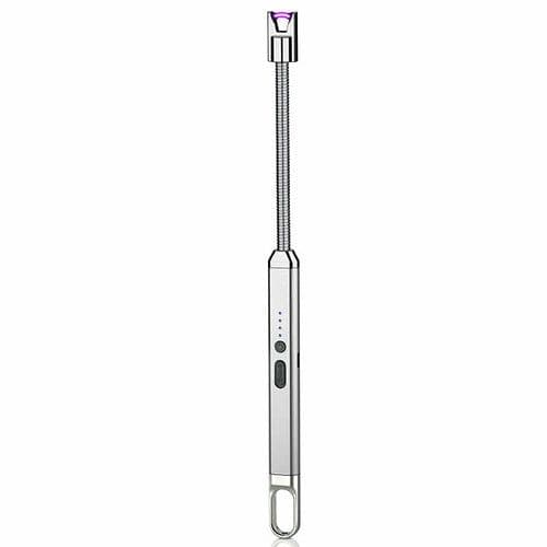 image-Aluminum-Zinc Alloy USB Windproof Arc Lighter