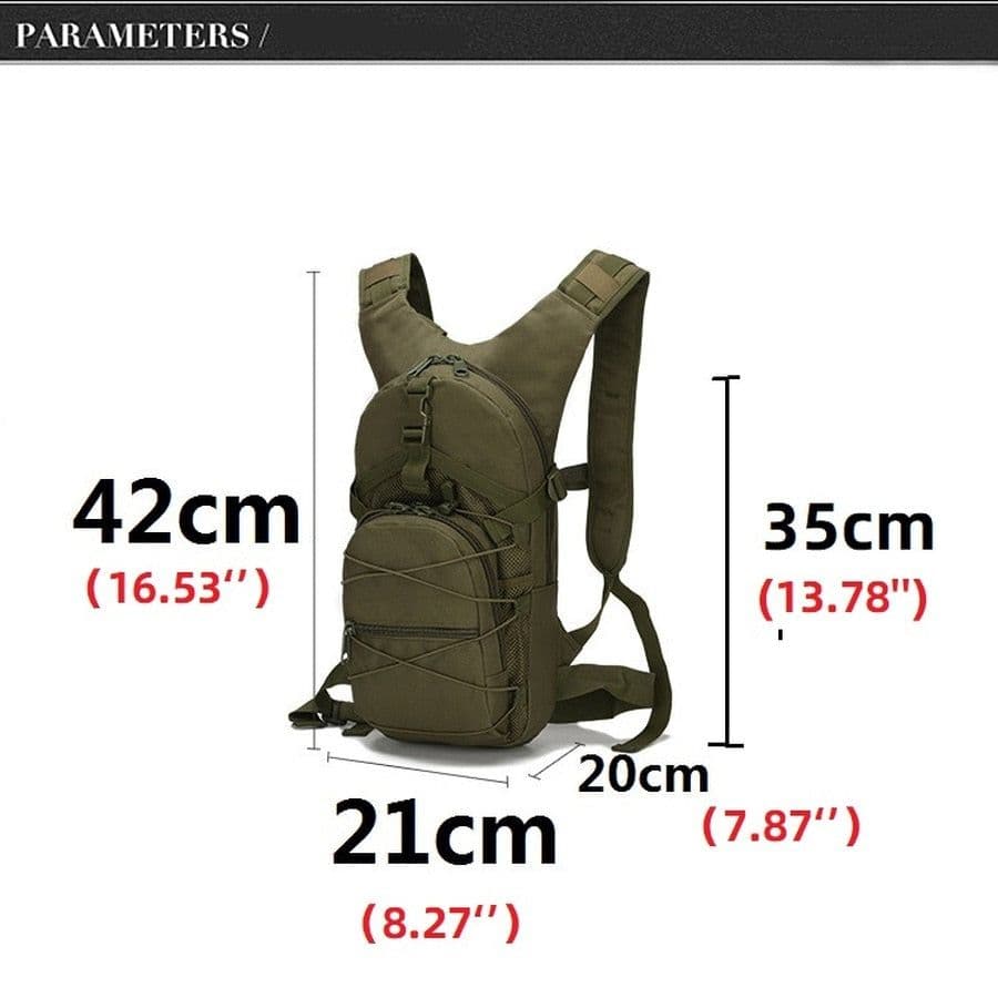 image-15L Hiking Backpack Military Tactical bag Climbing Mountain Bagpack