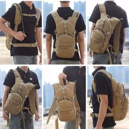 image-15L Hiking Backpack Military Tactical bag Climbing Mountain Bagpack