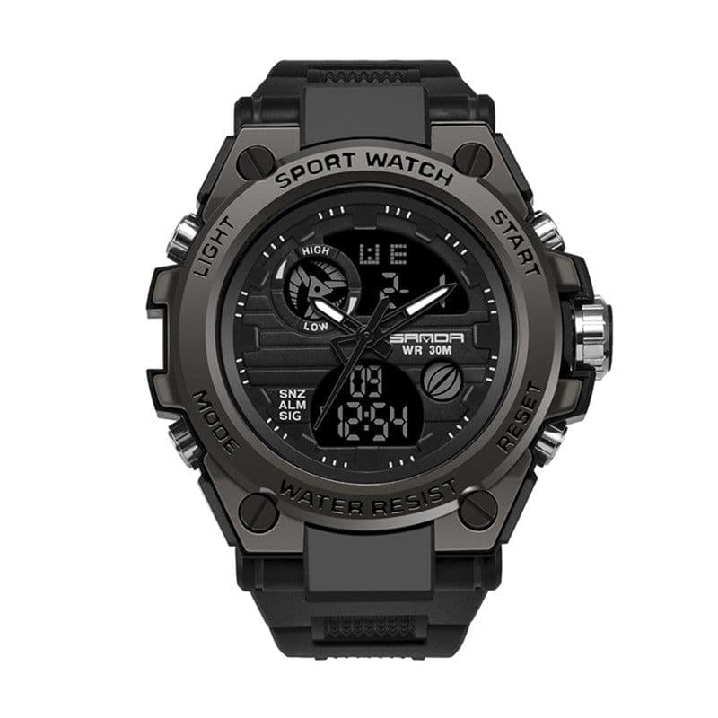image-Outdoor Sports Dual Display Movement Electronic Watch