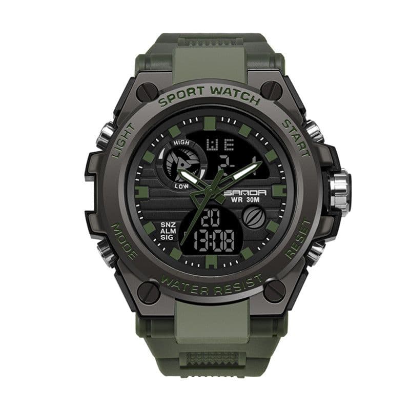 image-Outdoor Sports Dual Display Movement Electronic Watch