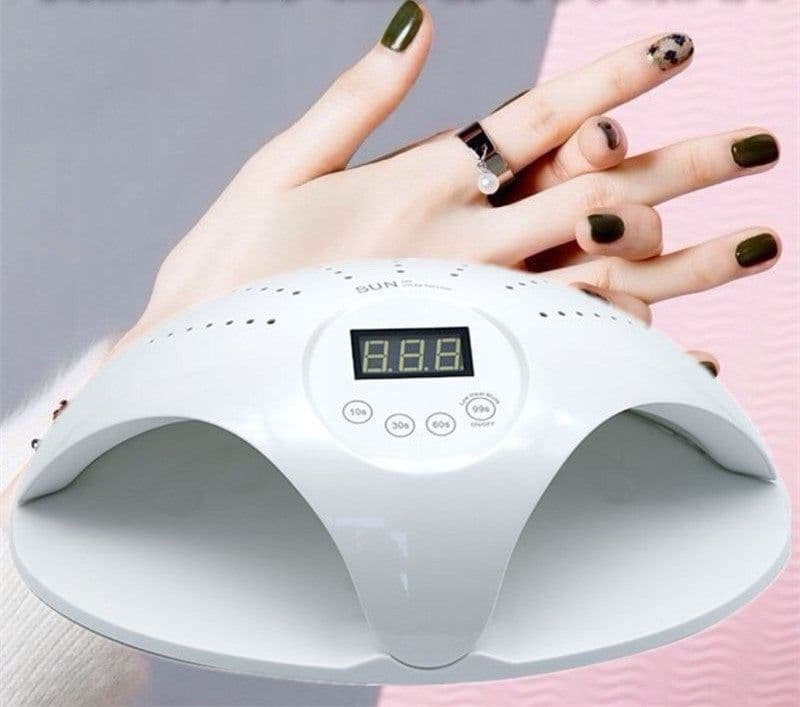 image-Nail Art Light Therapy Lamp Nail Polish Glue Hand Dryer
