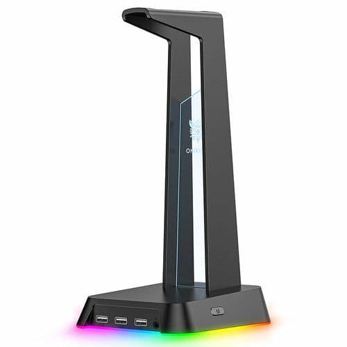 image-Stand Illuminated Headphone Display Stand