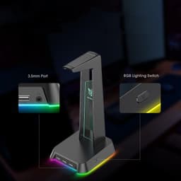 image-Stand Illuminated Headphone Display Stand
