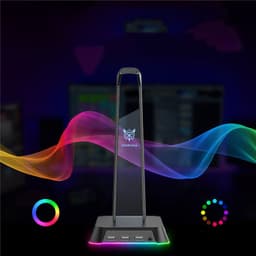image-Stand Illuminated Headphone Display Stand