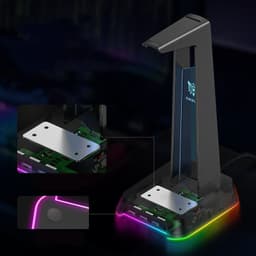 image-Stand Illuminated Headphone Display Stand