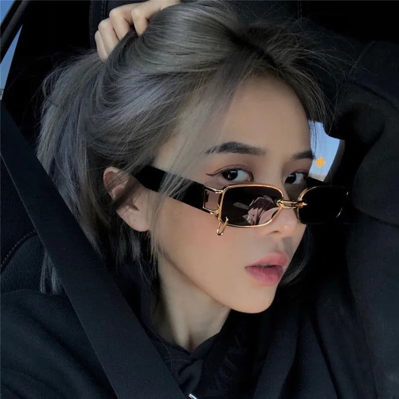 image-Female Sunglasses Korean Style Trendy Square Glasses