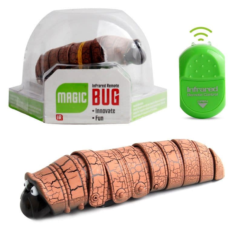 image-Infrared Remote Control Insect Worm Simulation RC Animal Toy