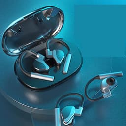 image-Portable Outdoor Sports Ear Hook Type Bluetooth Headset