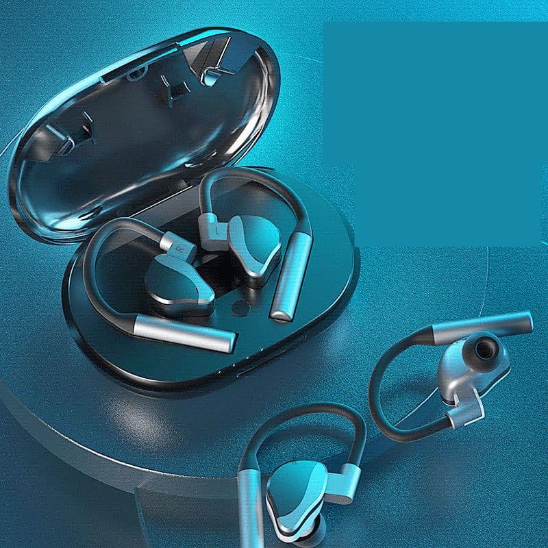 image-Portable Outdoor Sports Ear Hook Type Bluetooth Headset