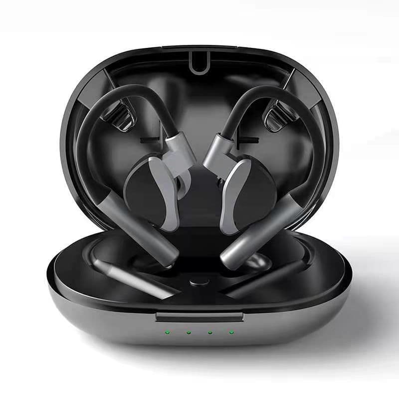 image-Portable Outdoor Sports Ear Hook Type Bluetooth Headset