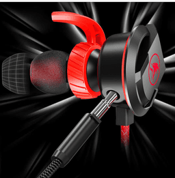 image-Wired Mobile Phone Computer Headset In-ear Long Mic Gaming