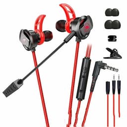 image-Wired Mobile Phone Computer Headset In-ear Long Mic Gaming