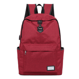 image-High Quality Grey Anti Theft Backpack