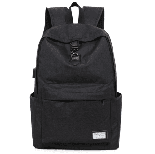 image-High Quality Grey Anti Theft Backpack