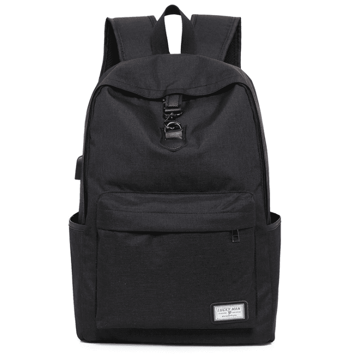 image-High Quality Grey Anti Theft Backpack