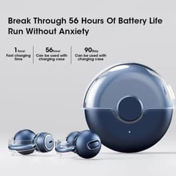 image-Wireless Bluetooth5.3 Earphones Earclip TWS Bone Conduction Headphones