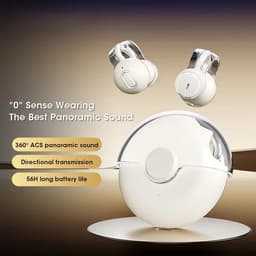 image-Wireless Bluetooth5.3 Earphones Earclip TWS Bone Conduction Headphones
