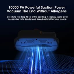 image-10kPa Handheld Mattress Vacuum Mite Remover Cordless Cleaner for Home