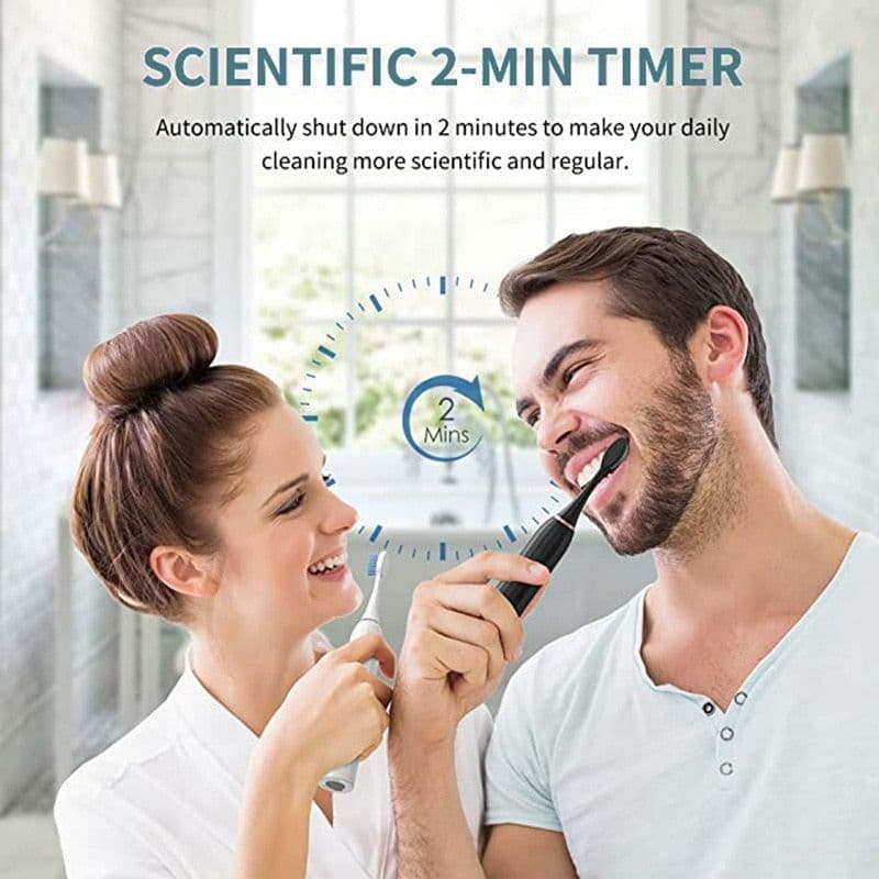 image-Smart Electric Sonic Toothbrush Rechargeable Electronic Teeth Brush