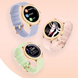 image-Smart Watch Women's Round Dial Multifunction
